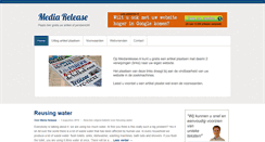 Desktop Screenshot of mediarelease.nl